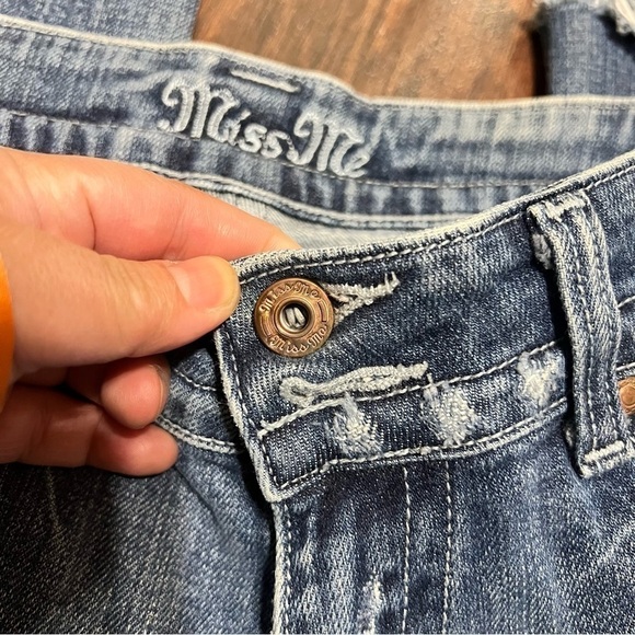 MISS ME JEANS size 28 style: JP4009D-LUCILLE color Baltimore Dark EuC - Picture 12 of 15